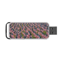 Repetition Retro Wallpaper Stripes Portable Usb Flash (one Side) by BangZart