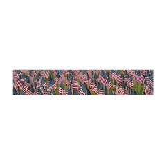 Repetition Retro Wallpaper Stripes Flano Scarf (mini) by BangZart