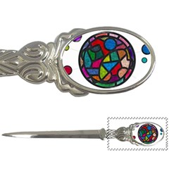 Stained Glass Color Texture Sacra Letter Openers by BangZart