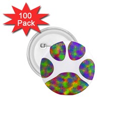 Paw 1 75  Buttons (100 Pack)  by BangZart