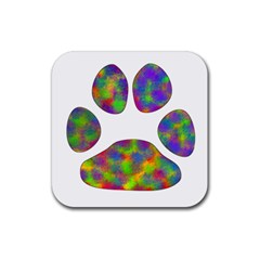 Paw Rubber Coaster (square)  by BangZart