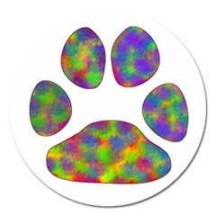 Paw Magnet 5  (round) by BangZart