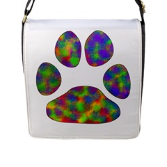 Paw Flap Messenger Bag (l)  by BangZart