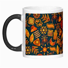 Pattern Background Ethnic Tribal Morph Mugs by BangZart