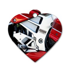 Footrests Motorcycle Page Dog Tag Heart (one Side) by BangZart