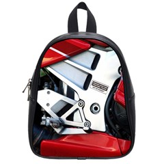 Footrests Motorcycle Page School Bags (small)  by BangZart