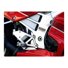 Footrests Motorcycle Page Double Sided Flano Blanket (mini)  by BangZart