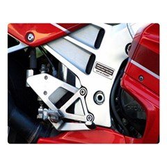 Footrests Motorcycle Page Double Sided Flano Blanket (large)  by BangZart