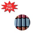 Shingle Roof Shingles Roofing Tile 1  Mini Magnets (100 pack)  Front