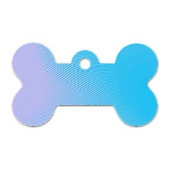 Background Graphics Lines Wave Dog Tag Bone (one Side) by BangZart