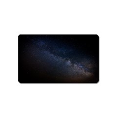 Cosmos Dark Hd Wallpaper Milky Way Magnet (name Card) by BangZart