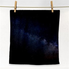 Cosmos Dark Hd Wallpaper Milky Way Face Towel by BangZart