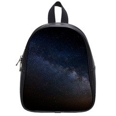 Cosmos Dark Hd Wallpaper Milky Way School Bags (small)  by BangZart