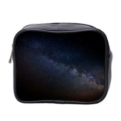 Cosmos Dark Hd Wallpaper Milky Way Mini Toiletries Bag 2-side by BangZart