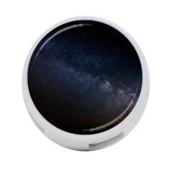 Cosmos Dark Hd Wallpaper Milky Way 4-port Usb Hub (two Sides)  by BangZart