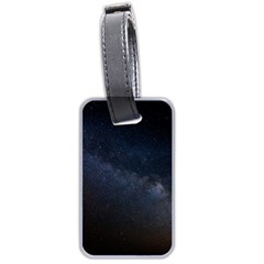 Cosmos Dark Hd Wallpaper Milky Way Luggage Tags (two Sides) by BangZart