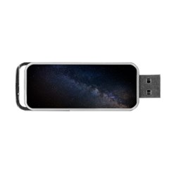 Cosmos Dark Hd Wallpaper Milky Way Portable Usb Flash (one Side) by BangZart