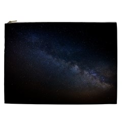 Cosmos Dark Hd Wallpaper Milky Way Cosmetic Bag (xxl)  by BangZart