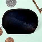 Cosmos Dark Hd Wallpaper Milky Way Accessory Pouches (Medium)  Back