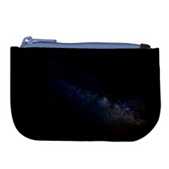 Cosmos Dark Hd Wallpaper Milky Way Large Coin Purse by BangZart