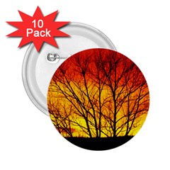 Sunset Abendstimmung 2 25  Buttons (10 Pack)  by BangZart