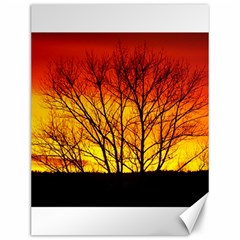 Sunset Abendstimmung Canvas 12  X 16   by BangZart