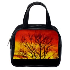 Sunset Abendstimmung Classic Handbags (one Side) by BangZart