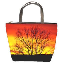 Sunset Abendstimmung Bucket Bags by BangZart