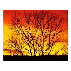 Sunset Abendstimmung Double Sided Flano Blanket (large)  by BangZart