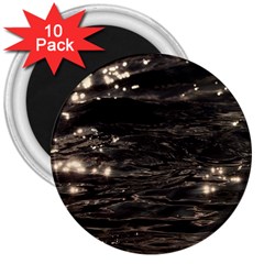 Lake Water Wave Mirroring Texture 3  Magnets (10 Pack)  by BangZart