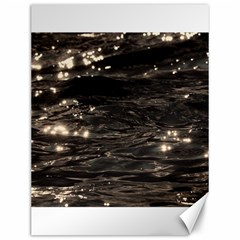 Lake Water Wave Mirroring Texture Canvas 12  X 16   by BangZart