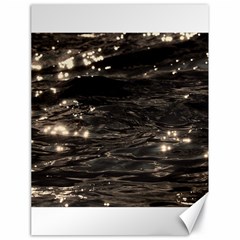 Lake Water Wave Mirroring Texture Canvas 18  X 24   by BangZart