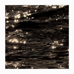 Lake Water Wave Mirroring Texture Medium Glasses Cloth (2-side) by BangZart