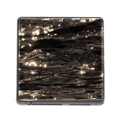 Lake Water Wave Mirroring Texture Memory Card Reader (square) by BangZart