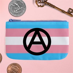 Anarchist Pride Large Coin Purse by TransPrints