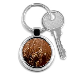 Ice Iced Structure Frozen Frost Key Chains (round)  by BangZart