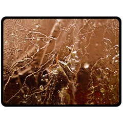 Ice Iced Structure Frozen Frost Fleece Blanket (large)  by BangZart