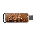 Ice Iced Structure Frozen Frost Portable USB Flash (Two Sides) Front