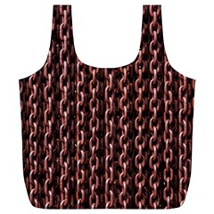 Chain Rusty Links Iron Metal Rust Full Print Recycle Bags (l)  by BangZart