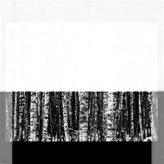 Birch Forest Trees Wood Natural Rectangular Jigsaw Puzzl by BangZart