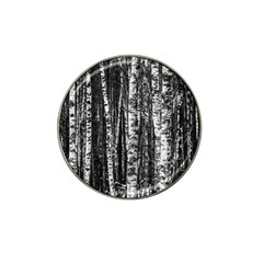 Birch Forest Trees Wood Natural Hat Clip Ball Marker (10 Pack) by BangZart