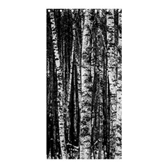 Birch Forest Trees Wood Natural Shower Curtain 36  X 72  (stall)  by BangZart