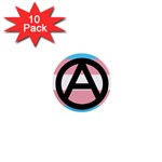 Anarchist Pride 1  Mini Buttons (10 pack)  Front