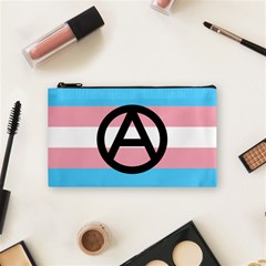 Anarchist Pride Cosmetic Bag (small)  by TransPrints