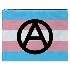 Anarchist Pride Cosmetic Bag (xxxl)  by TransPrints