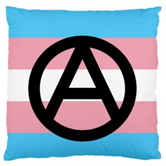 Anarchist Pride Standard Flano Cushion Case (two Sides) by TransPrints