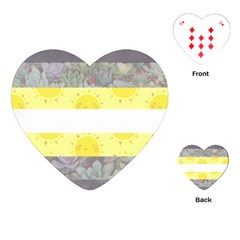 Nonbinary Flag Playing Cards (heart) 