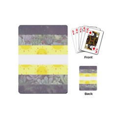 Nonbinary Flag Playing Cards (mini)  by AnarchistTransPride