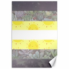 Cute Flag Canvas 12  X 18   by TransPrints