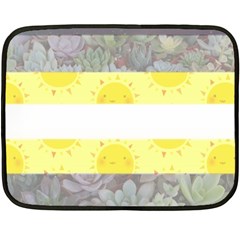 Cute Flag Double Sided Fleece Blanket (mini) 